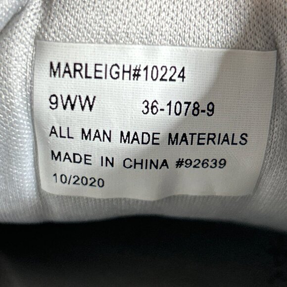 ComfortView Silver Rose Floral Womens Size 9 WW Shoes X-Wide Sneakers Embroidery - Picture 10 of 12